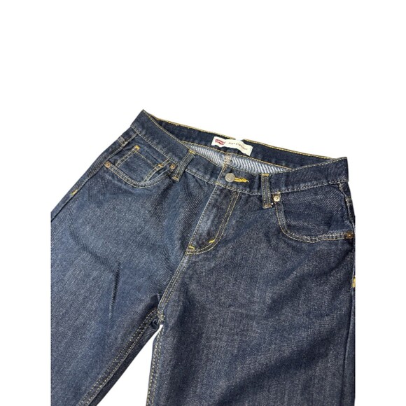Levi’s 514 Boys Straight Jeans Dark Wash Size 20 Reg Classic 5-Pocket Denim - Picture 3 of 10